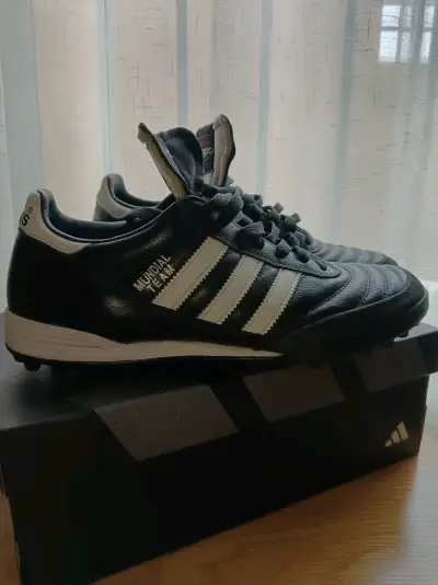 Zapatillas de fútbol Adidas Mundial Team negras - miniatura 1