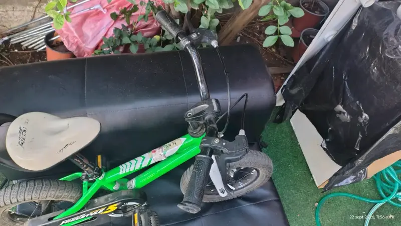 Bicicleta de equilibrio para niños color rosa - 1