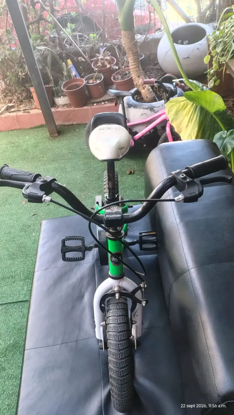 Bicicleta de equilibrio para niños color rosa - 2