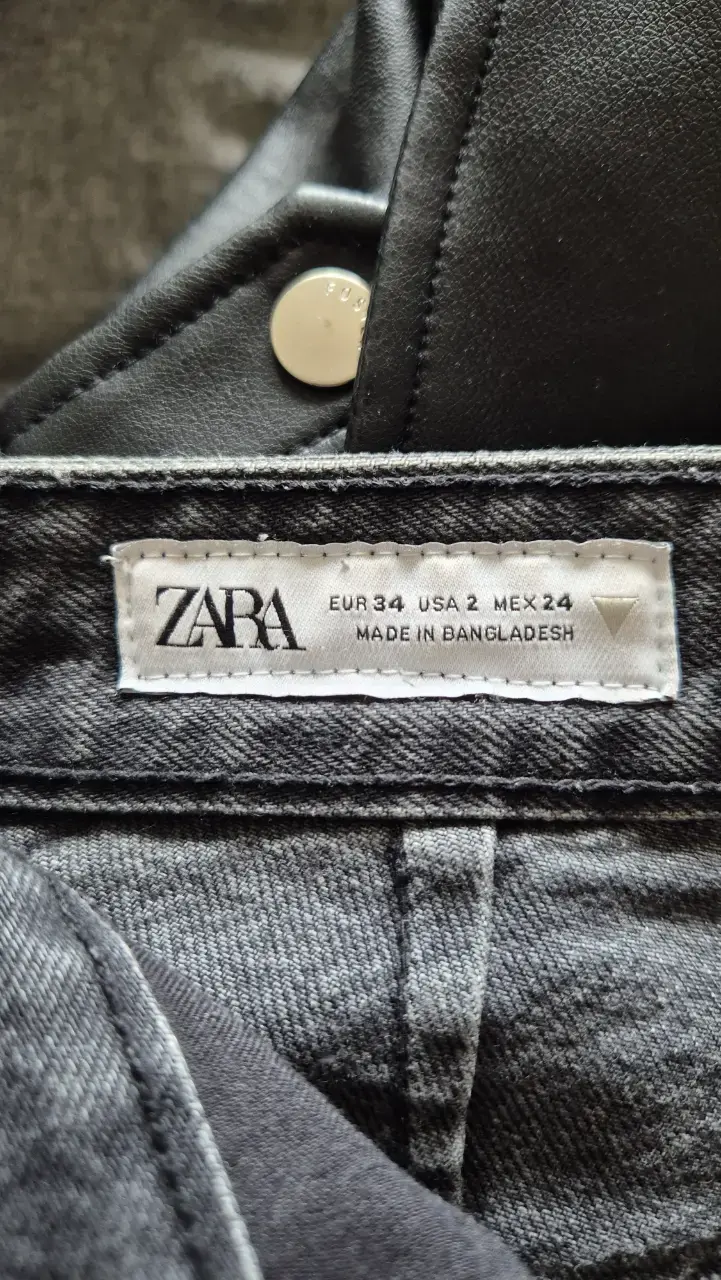 Jeans cargo gris Zara, EUR 34 - 4