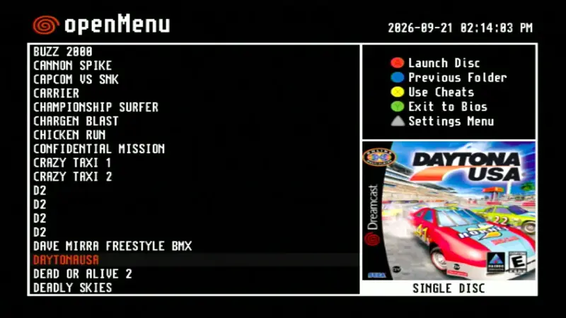 Sega Dreamcast con G-demu 220v directa 256 gigas - 3