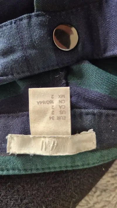 Pantalón tartán H&M, EUR 34 - miniatura 3
