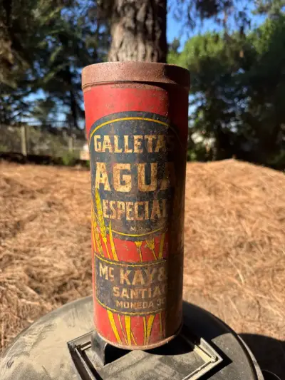 Lata Antigua de Galletas Agua Especial Mc Kay & Co - miniatura 2