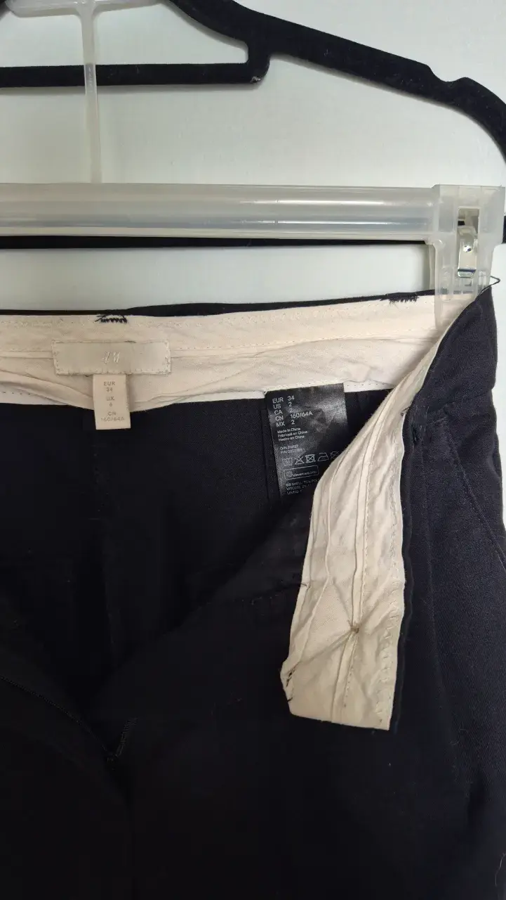 Pantalón vestir negro H&M, EUR 34 - 3