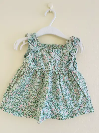 Conjunto de bebé floral Tribu 9-12 meses de niña - miniatura 1
