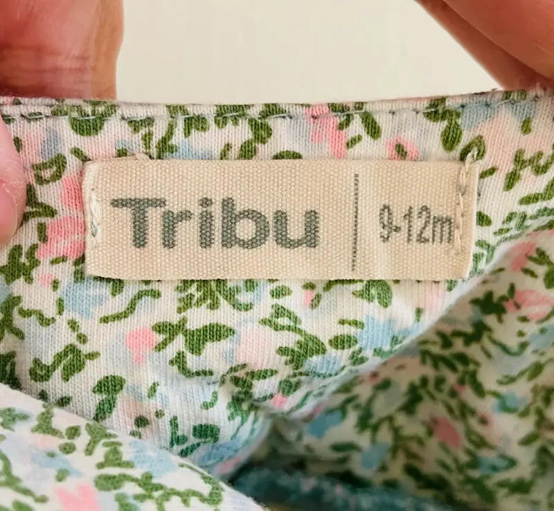 Conjunto de bebé floral Tribu 9-12 meses de niña - 3