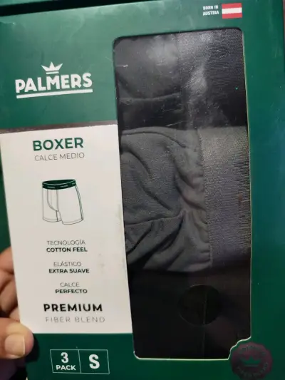 Pack de 3 bóxer Palmers calce medio talla S - miniatura 1