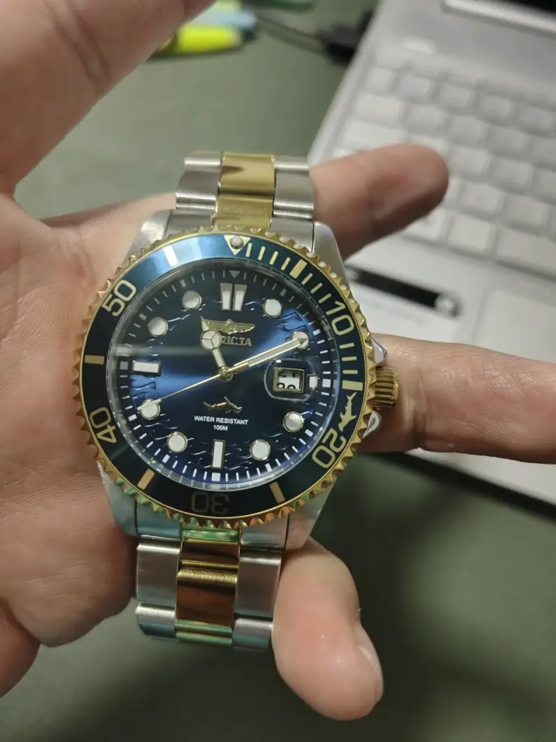 Reloj Invicta Pro Diver Bicolor Acero Inoxidable - 3