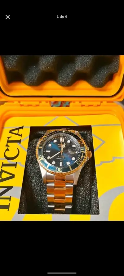 Reloj Invicta Pro Diver Bicolor Acero Inoxidable - miniatura 6