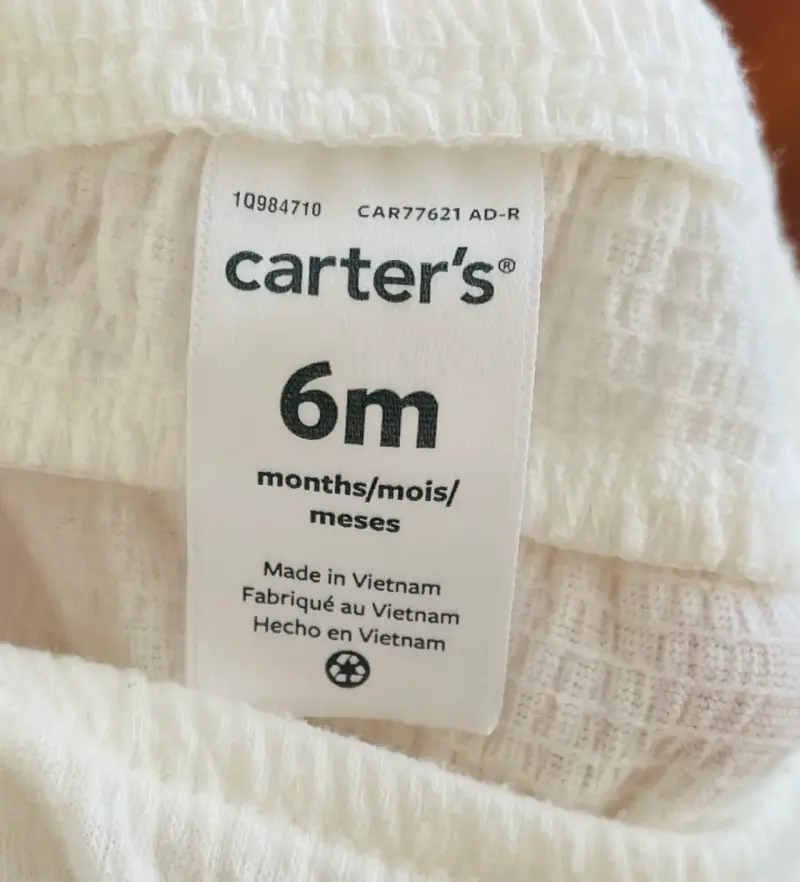 Conjunto de bebé Carter's 6 meses para niña - 3