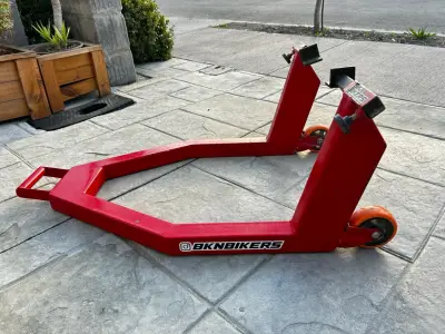 Soporte de moto rojo BKN Bikers - miniatura 1