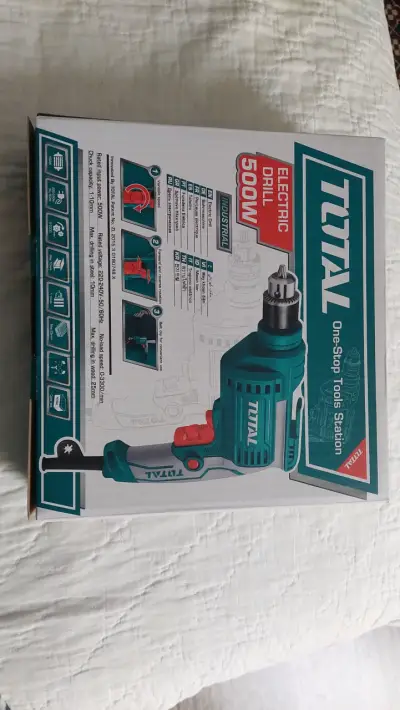 Taladro Eléctrico Total 500W Industrial - miniatura 1