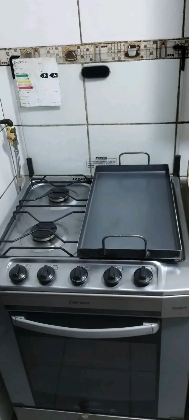Plancha de cocina de acero al carbono para cocina - 3