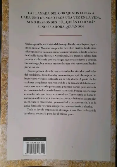 Libro La Llamada del Coraje de Ryan Holiday - miniatura 3
