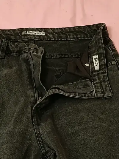 Jeans negros Baggy para hombre - miniatura 2