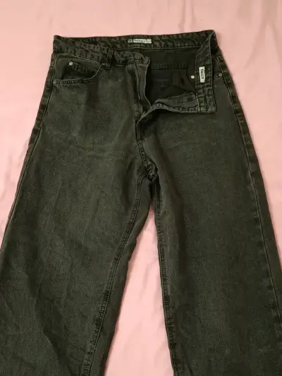 Jeans negros Baggy para hombre - miniatura 3