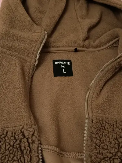 Chaqueta de polar con capucha Opposite talla L - miniatura 2