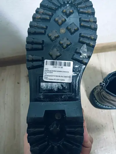 Botines de charol negro con plataforma - miniatura 5