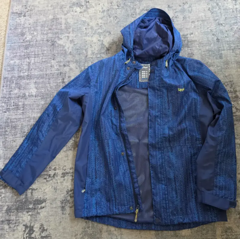 Chaqueta impermeable azul Lippi Kids