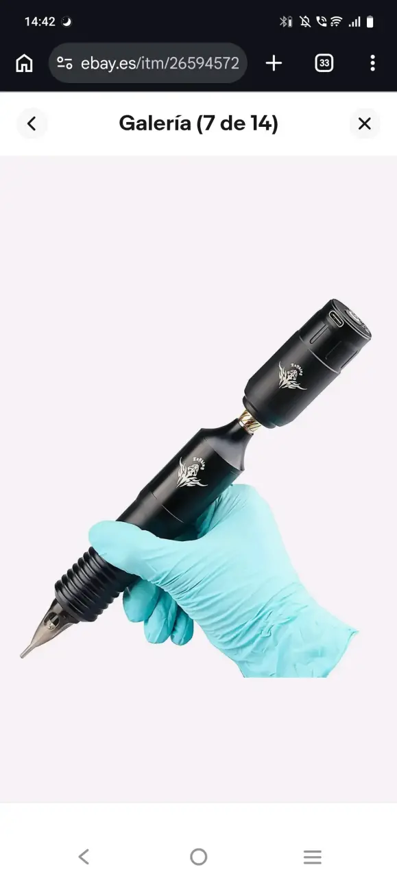 Máquina de Tatuaje inalambrica con bateria - 1