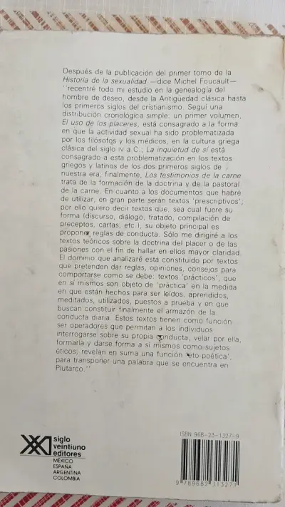 'Historia de la Sexualidad 3' de Michel Fouca - miniatura 2