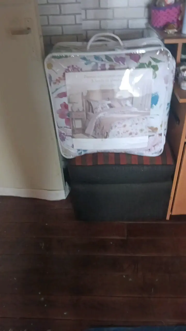 Juego de cama floral con funda nórdica