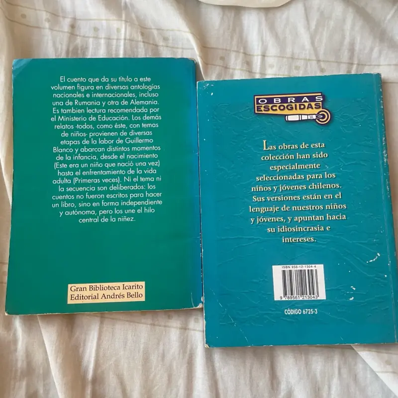 Lote de libros 'Adiós a Ruibarbo' y 'Cuentos de la Selva' - 2