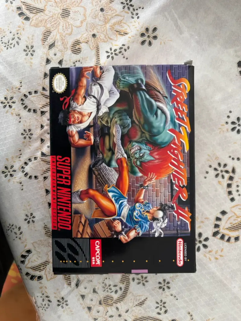 Juego Street Fighter II Super Nintendo cib - 1