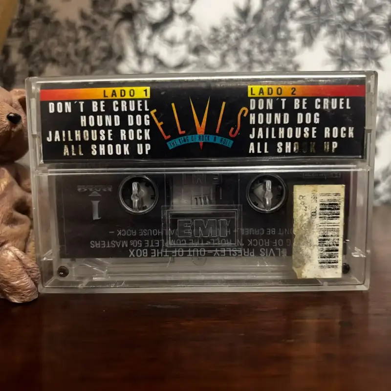 Cassette Elvis Out of the Box 1992 Chile - 2