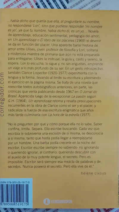 'Un Aprendizaje o El Libro de los Placeres' d - miniatura 2
