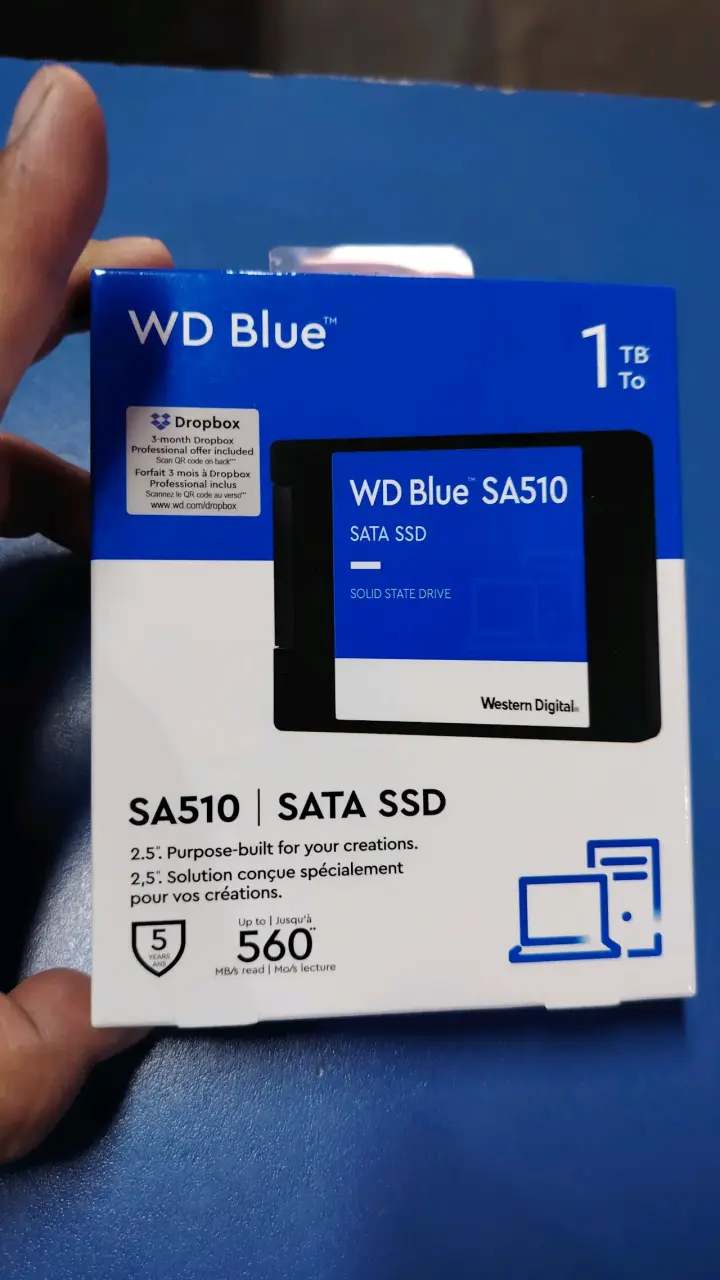 Disco SSD WD Blue SA510 1TB