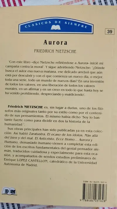 Libro Aurora de Friedrich Nietzsche - miniatura 2