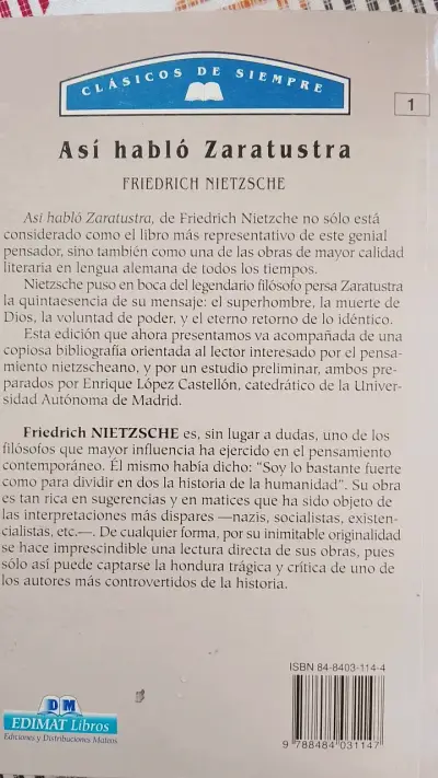 'Así habló Zaratustra' de Friedrich Nietzsche - miniatura 2