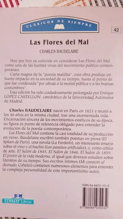 Las Flores del Mal de Charles Baudelaire - miniatura 2