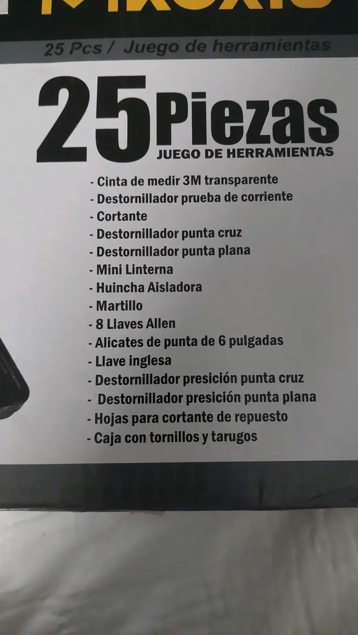 Juego de herramientas 25 piezas Koxis - 2