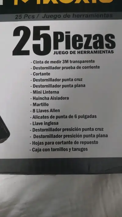 Juego de herramientas 25 piezas Koxis - miniatura 2