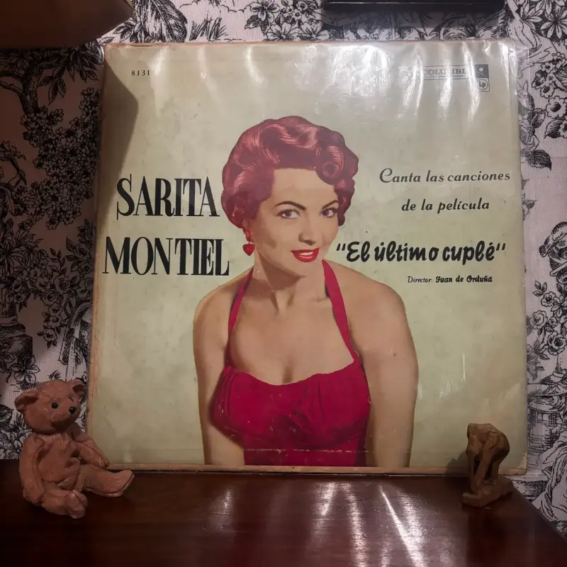 Vinilo Sarita Montiel El Último Cuplé 1958 Chile - 2