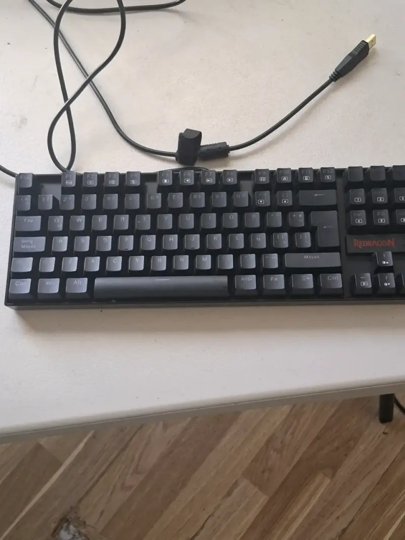 Teclado Mouse Y Audifonos Redragon - 3