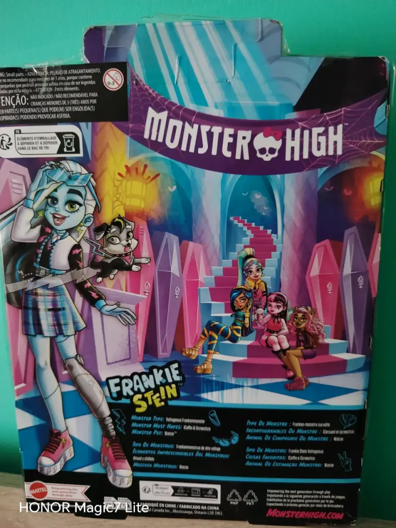 Muñeca Monster High Frankie Stein con accesorios - 2