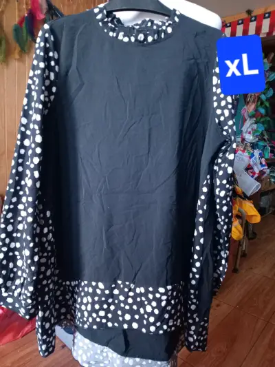Blusa estampada floral talla XL - miniatura 2