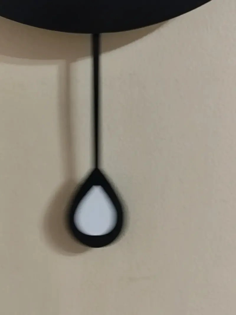 Reloj de Pared Moderno con Péndulo - 5