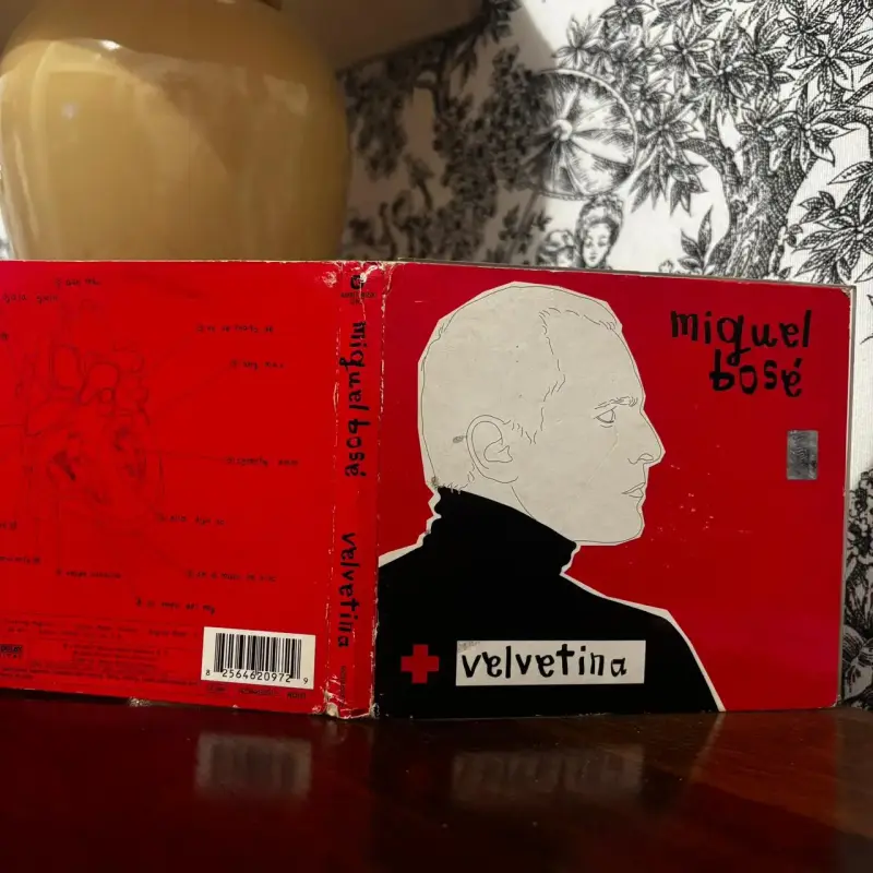 CD DVD Miguel Bosé Velvetina 2005 Chile - 2