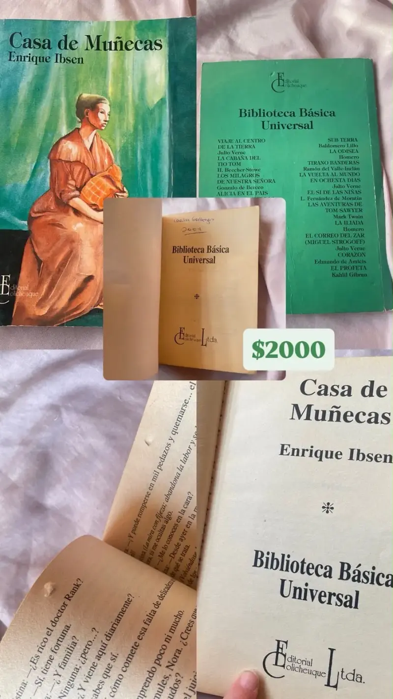 Libros Heidi y Casa de Muñecas Editorial Ecotetique - 3
