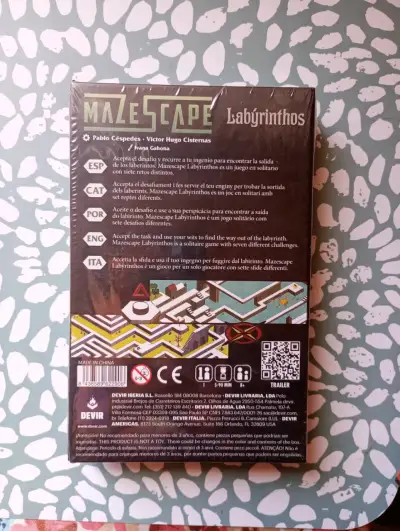Juego de Mesa Mazescape Labyrinthos Devir - miniatura 2