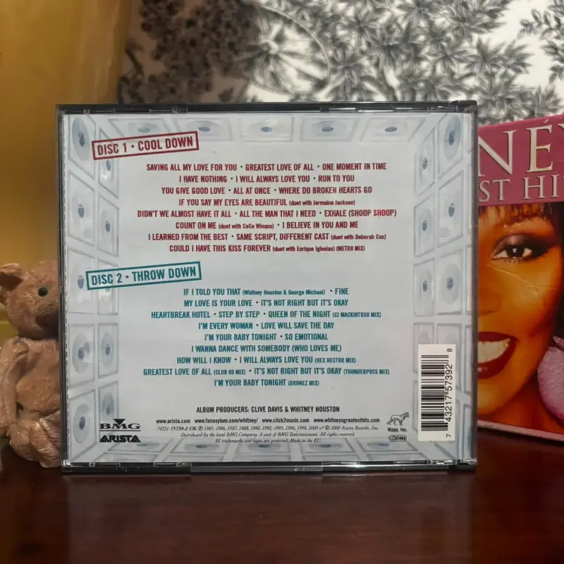 CD Doble Whitney Houston Greatest Hits 2000 - 3
