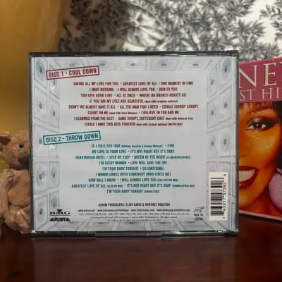 CD Doble Whitney Houston Greatest Hits 2000 - miniatura 3
