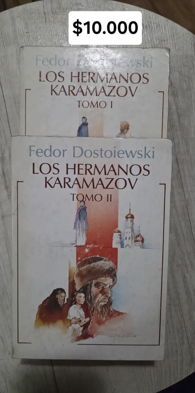 Colección Los Hermanos Karamazov Tomos I y II