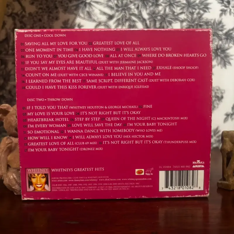 CD Doble Whitney Houston Greatest Hits 2000 - 6