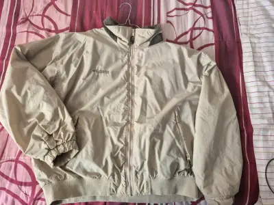 Chaqueta Columbia beige para hombre talla XL - miniatura 1