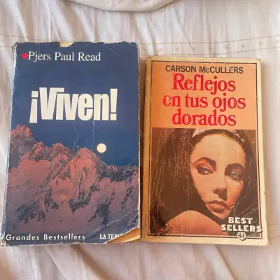 Pack de libros ¡Viven! y Reflejos en tus ojos dorados - miniatura 1